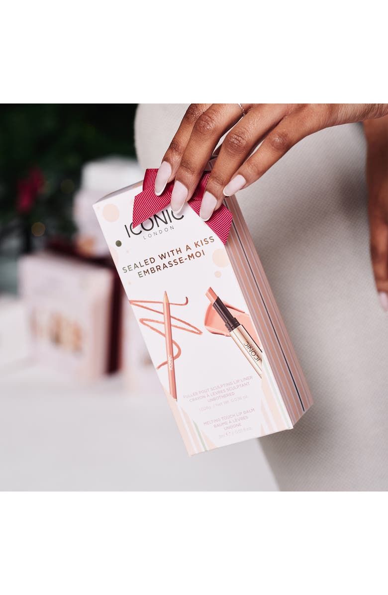 ICONIC LONDON Sealed with a Kiss Lip Liner & Lip Balm Set $52 Value, Alternate, color, 