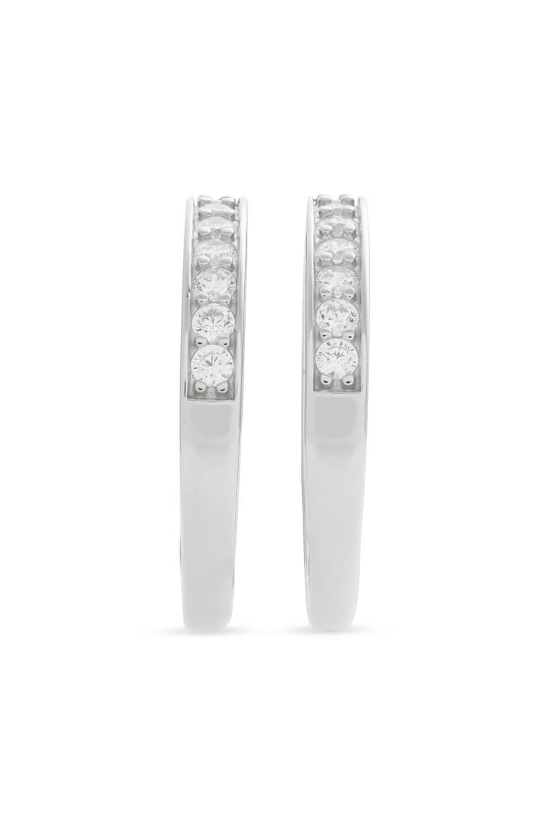 Set of 2 Cubic Zirconia Rings, Alternate, color, PLATINUM PLATED