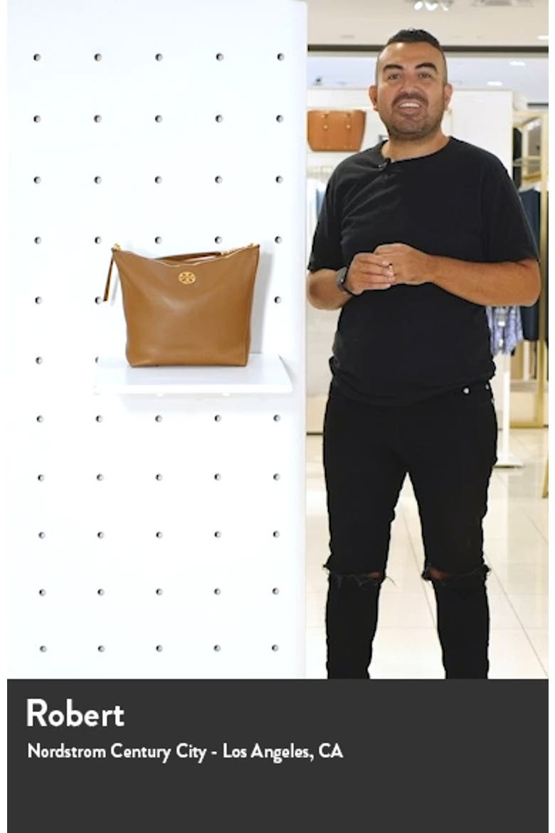 Carson Top Handle Leather Hobo Bag video