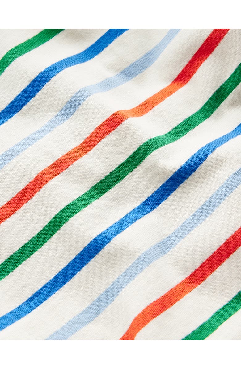 Mini Boden Kids' Everyday Stripe Cotton T-Shirt, Alternate, color, 