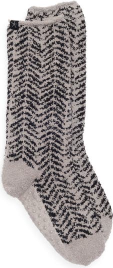 CozyChic<sup>™</sup> Herringbone Gripper Crew Socks