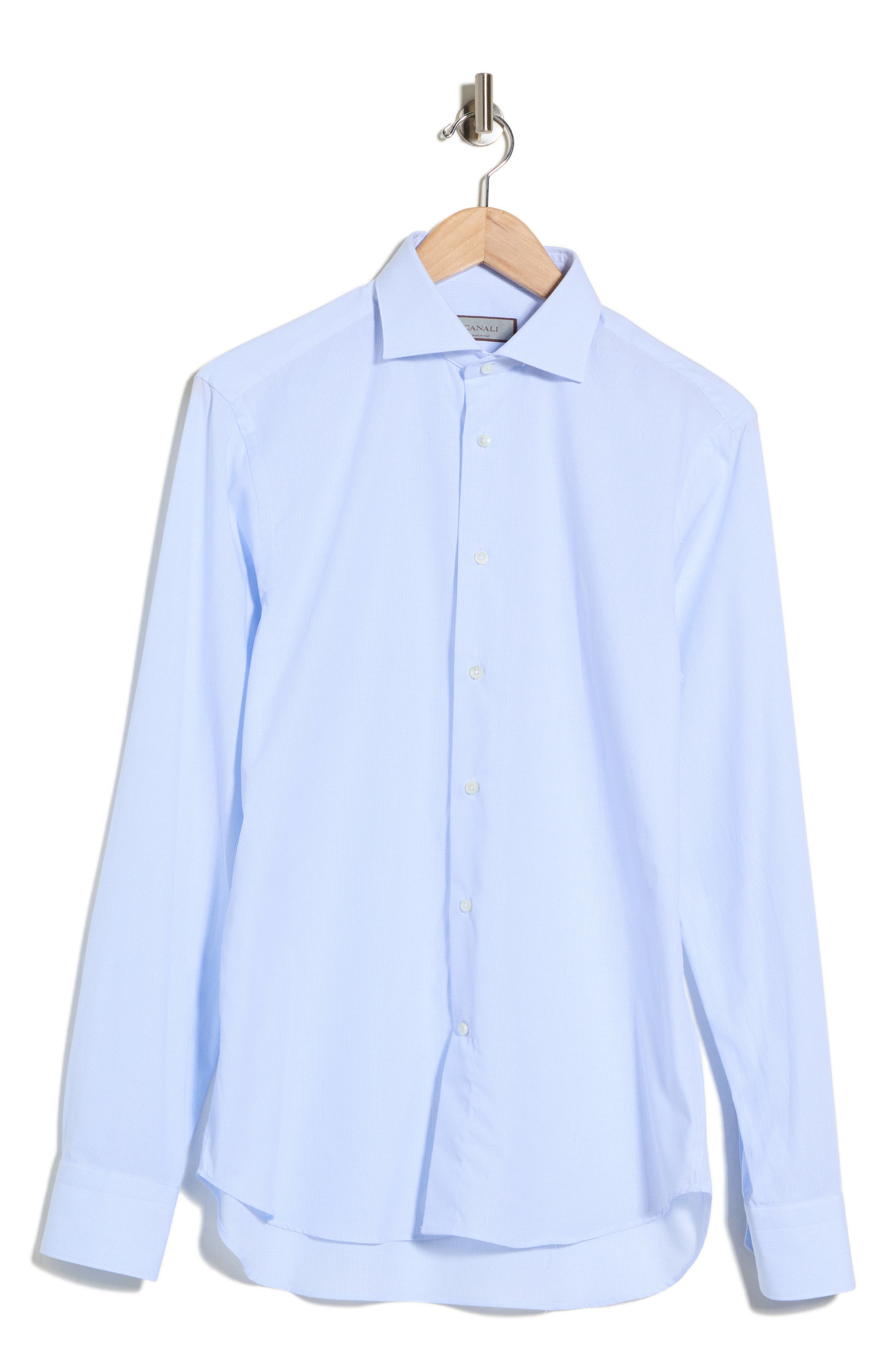 Regular Fit Solid Dress Shirt
