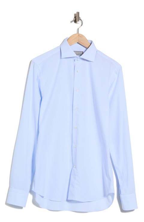 Regular Fit Solid Dress Shirt