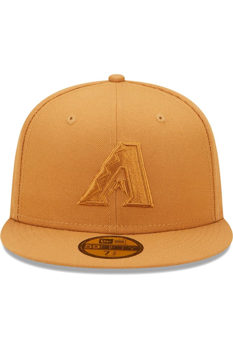 Men's New Era Brown Arizona Diamondbacks Bronze Color Pack 59FIFTY Fitted Hat, Alternate, color, Brown
