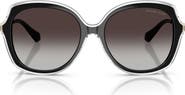 Michael Kors Canary Islands 55mm Gradient Round Sunglasses