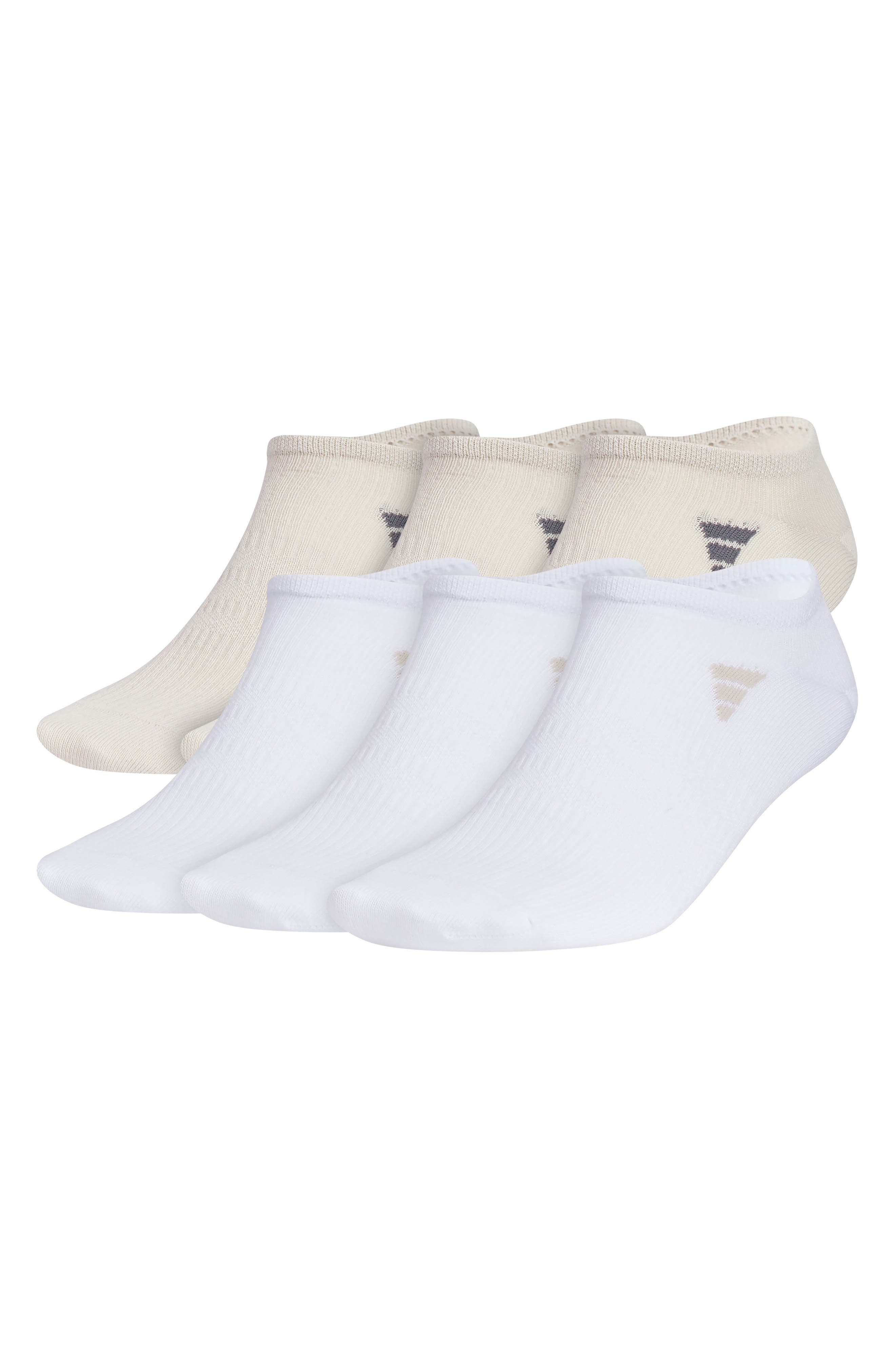 adidas Assorted 6-Pack AEROREADY Superlite No-Show Socks
