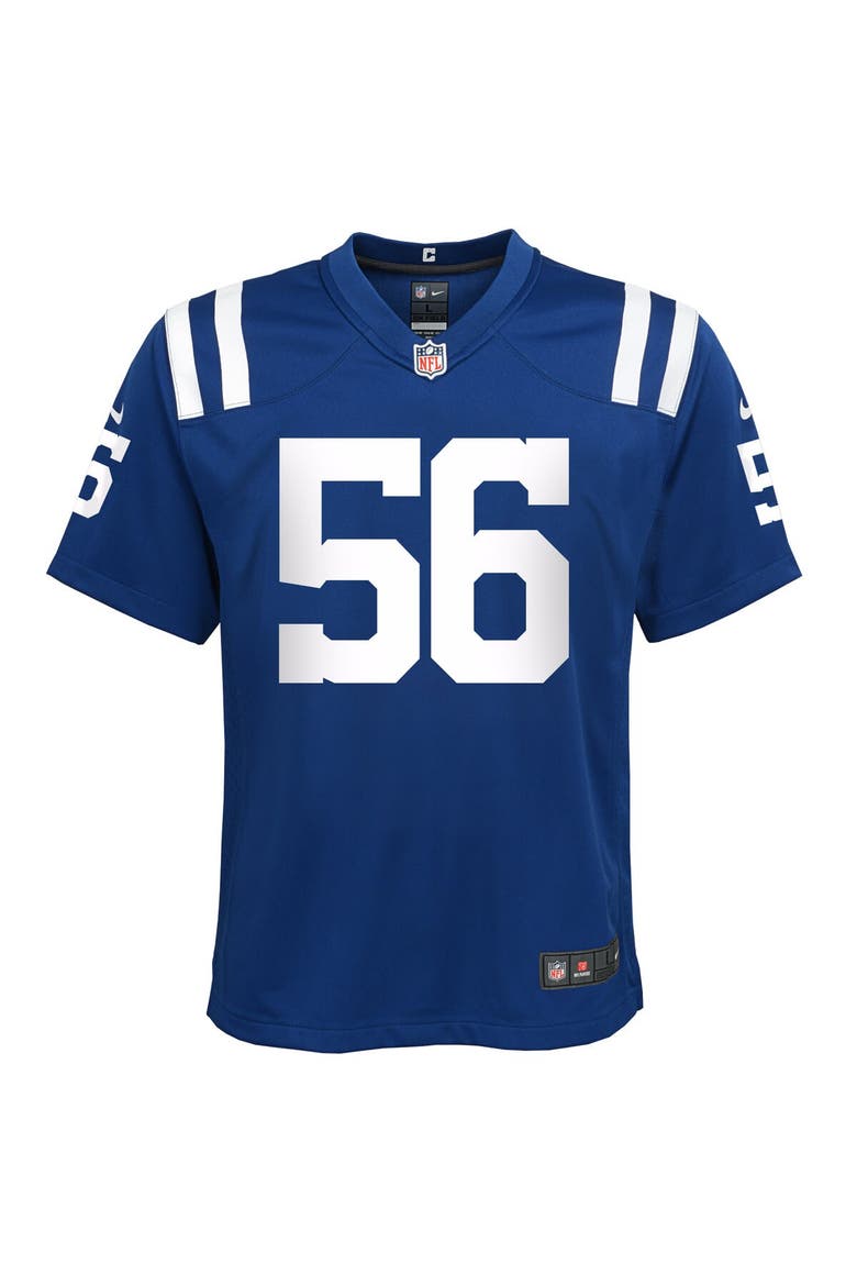 Youth Nike Quenton Nelson Royal Indianapolis Colts Game Jersey, Alternate, color, Royal