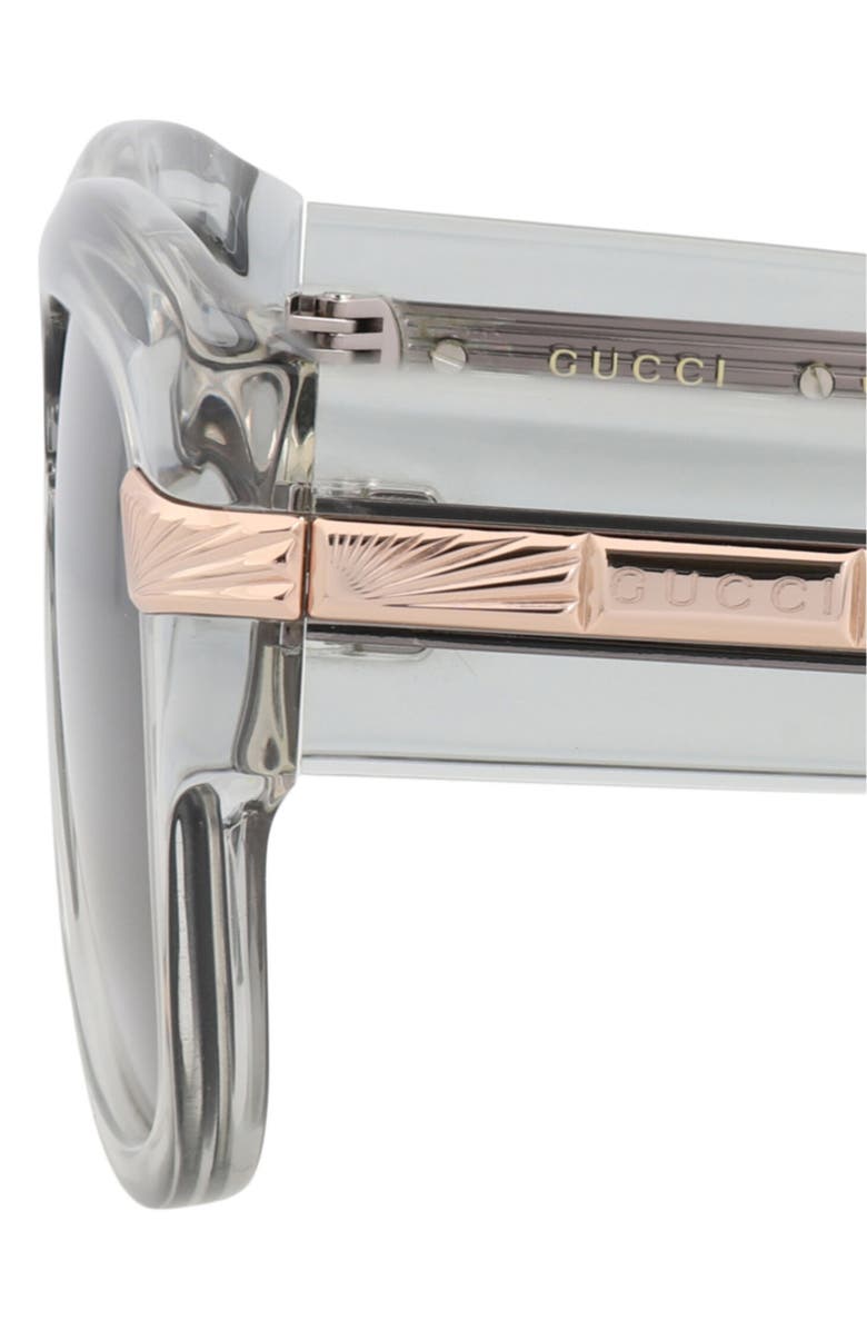 Gucci Novelty Sunglasses, Alternate, color, Grey Grey Brown