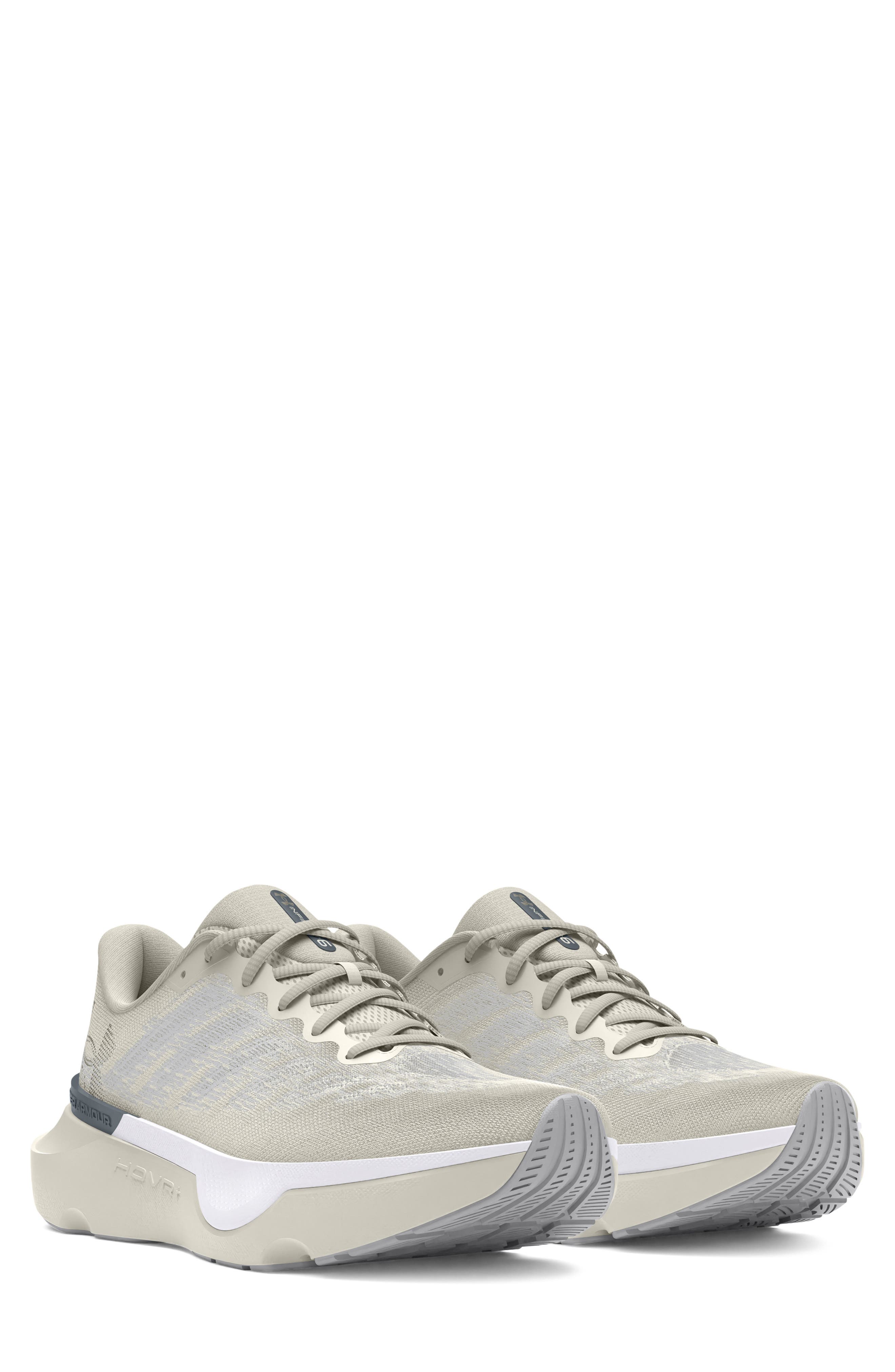 Under Armour Infinite Pro Breeze Running Sneaker, Main, color, 302 White Quartz