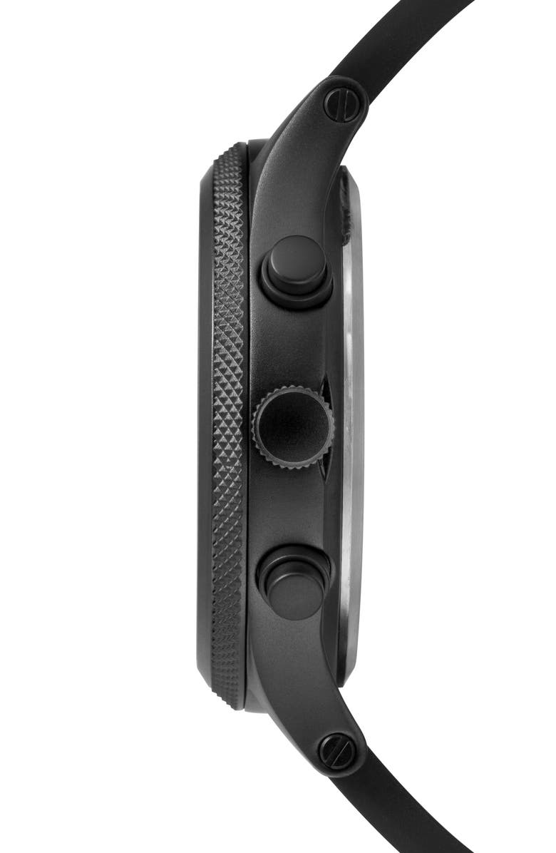 Timex<sup>®</sup> ARCHIVE Allied Chronograph Silicone Strap Watch, 42mm, Alternate, color, 