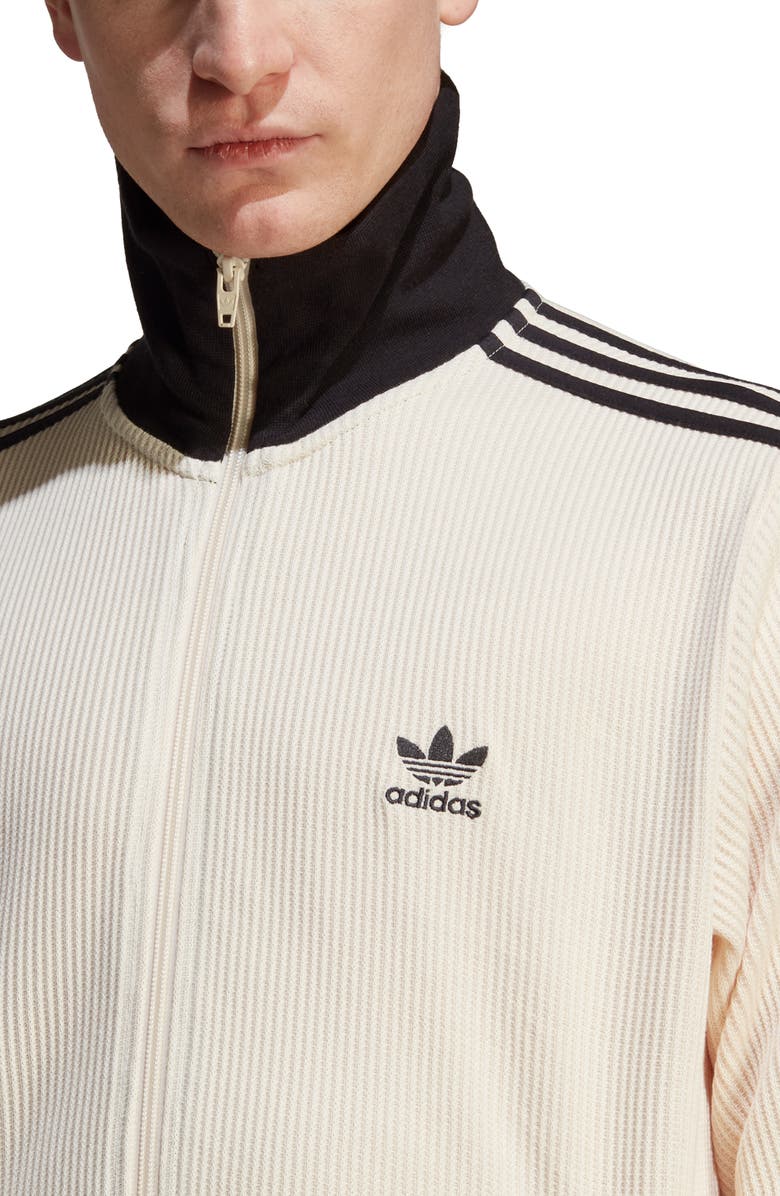 adidas Adicolor Classics Waffle Beckenbauer Cotton Track Jacket, Alternate, color, 