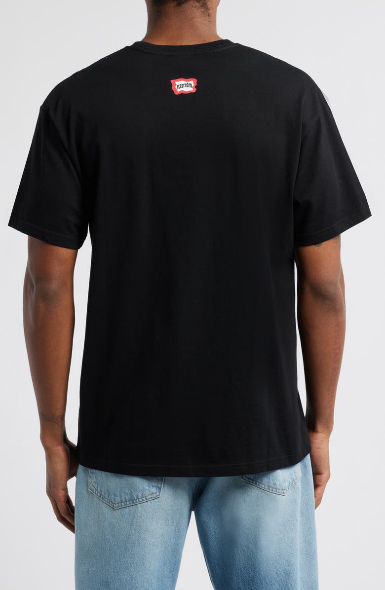 ICECREAM Outline Logo Graphic T-Shirt, Alternate, color,