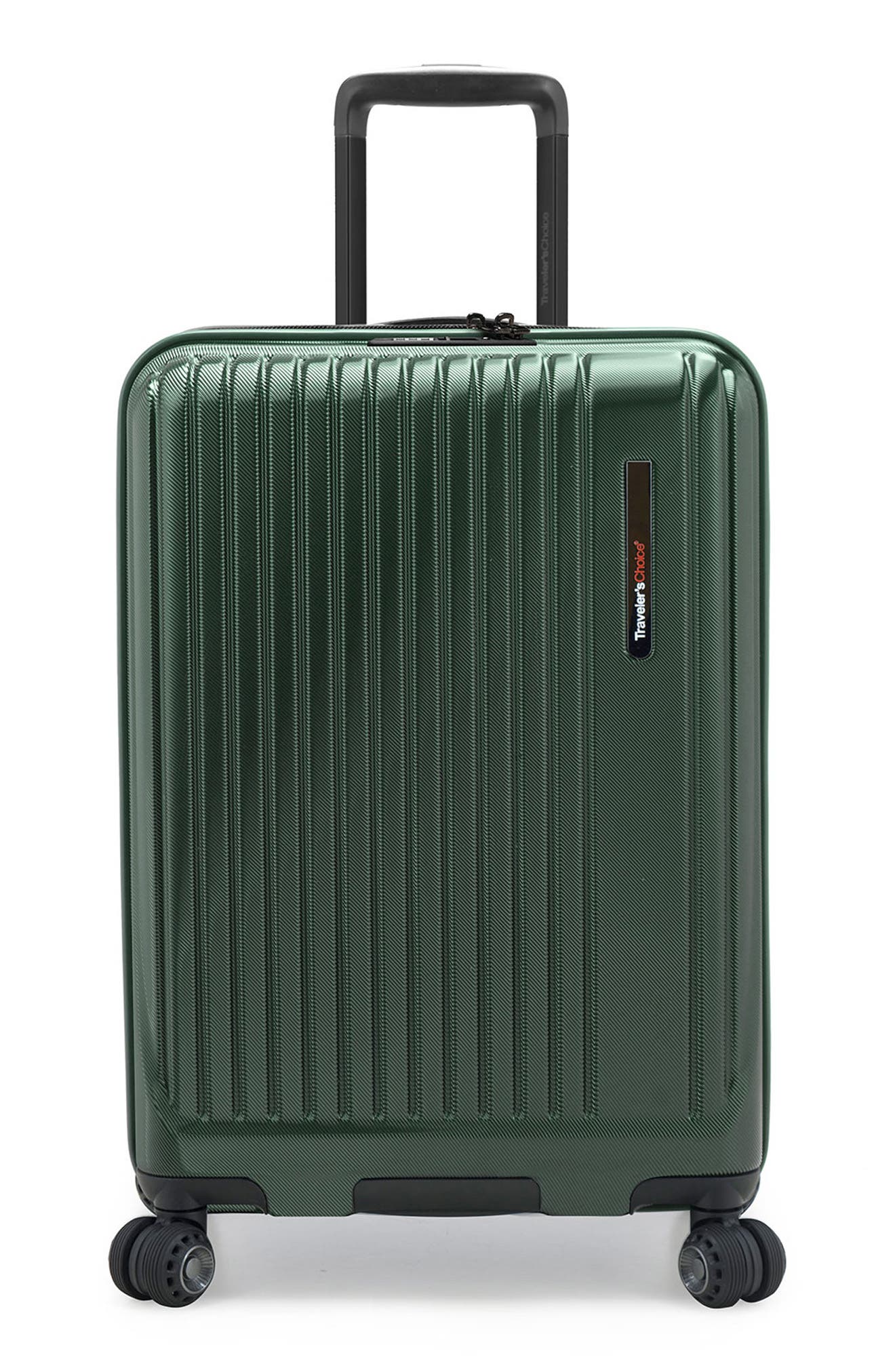 TRAVELERS CHOICE Delmont 26-Inch Hardcase Spinner Luggage, Main, color, 