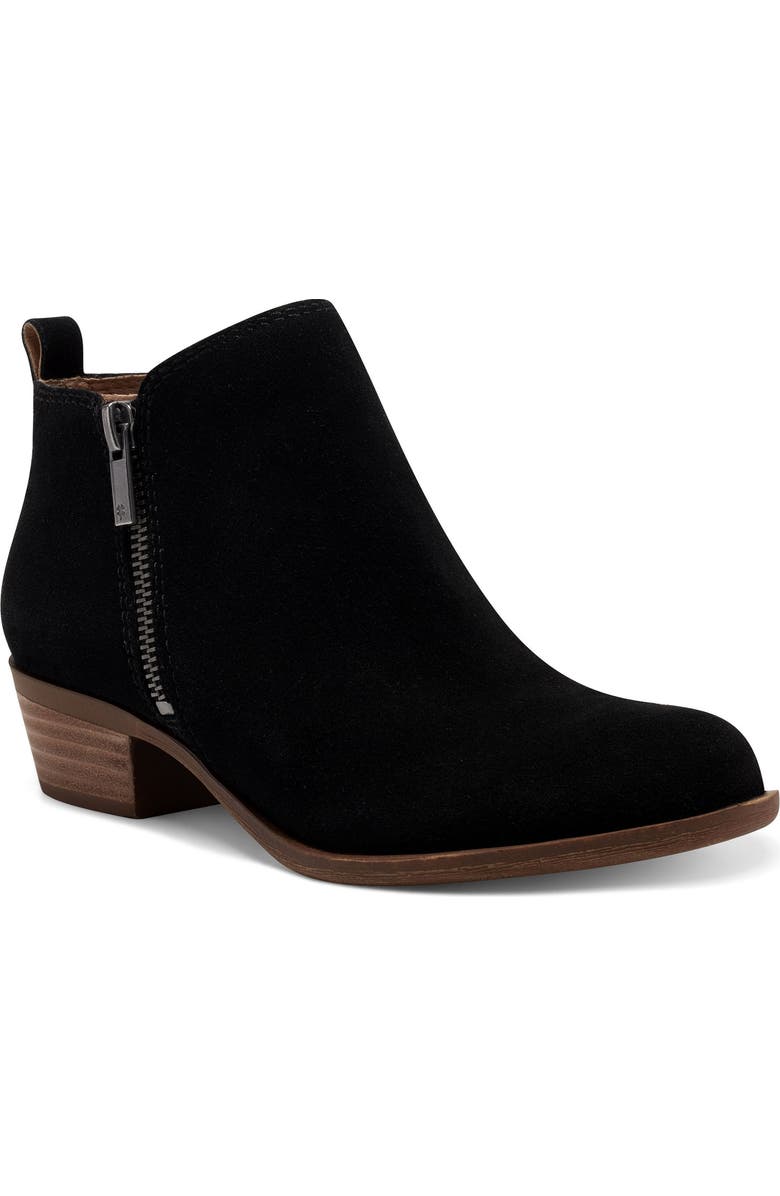 Lucky Brand Basel Bootie, Main, color, Charcoal04