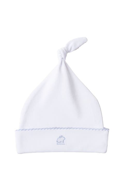 Premium Peruvian Pima Cotton Logo Knot Beanie for Infant