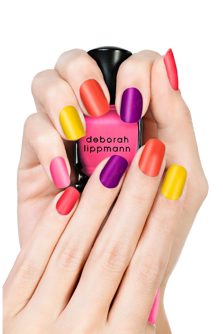 'Run the World (Girls)' Neon Mini Nail Lacquer Set, Alternate, color, NO COLOR