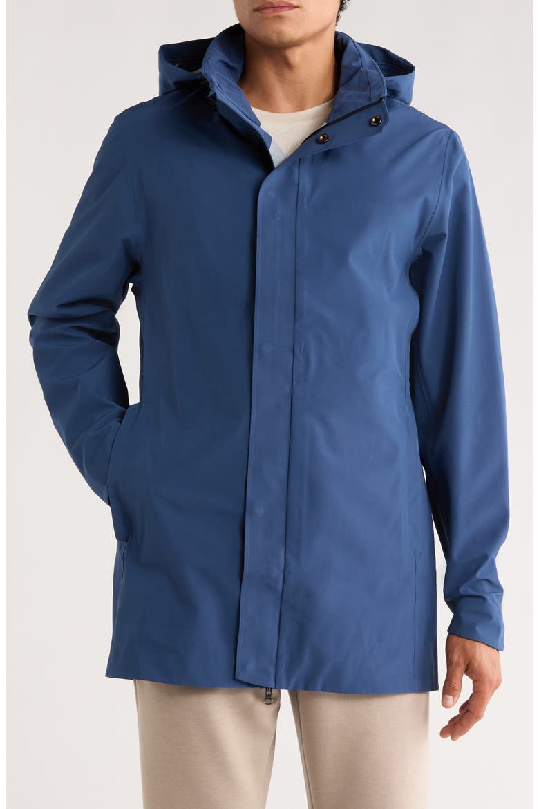Copenhagen Shell Jacket, Main, color, STEEL BLUE
