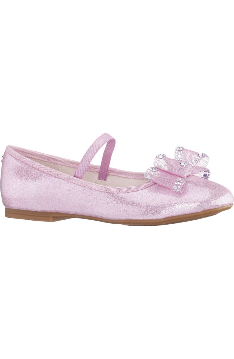 Nina Kids' Sidnee Mary Jane Flat, Main, color, Pink Shimmer
