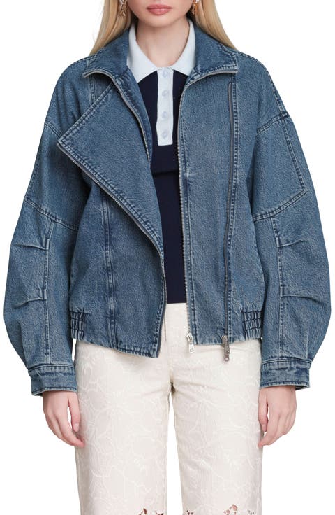 Denim Bomber Jacket