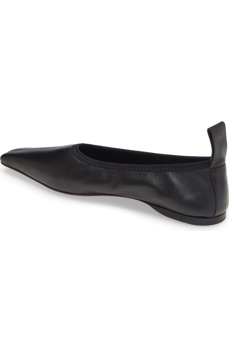 Proenza Schouler Trap Square Toe Flat, Alternate, color,