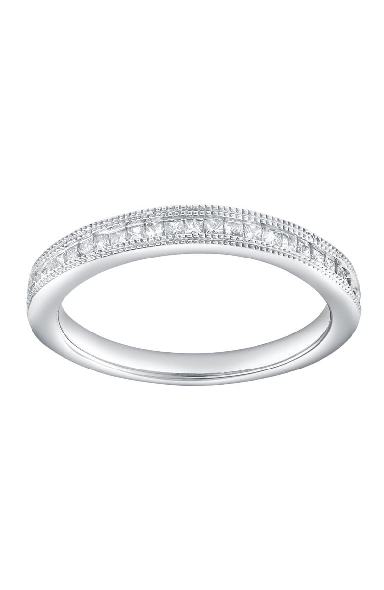 LuvMyJewelry Corvara 1.30 Ct 10K Gold Diamond Band, Main, color, 10K White Gold