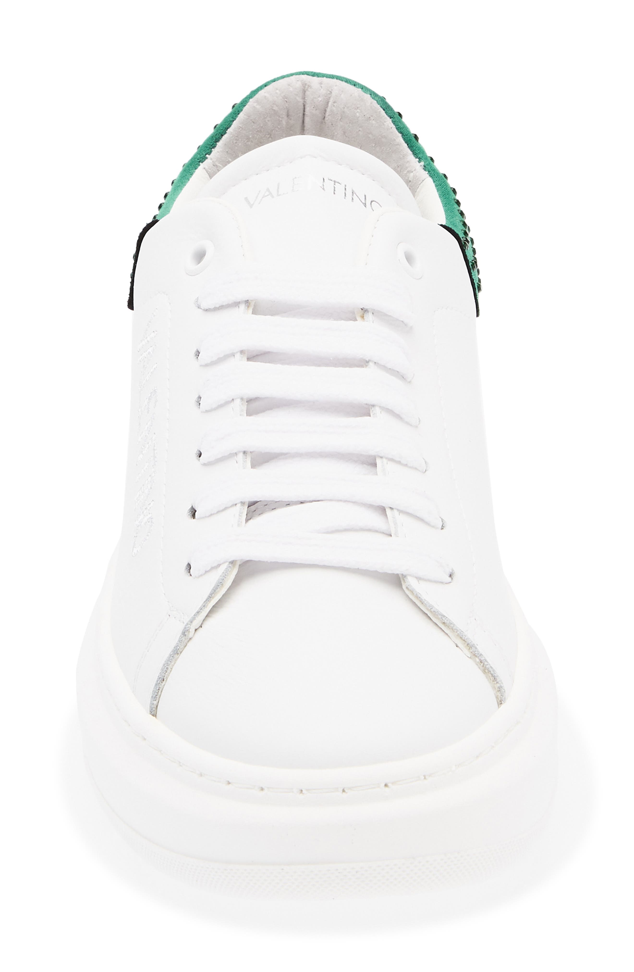 VALENTINO BY MARIO VALENTINO Fresia Sparkling Sneaker, Alternate, color, White Green