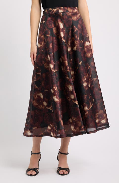 Full Circle Midi Skirt