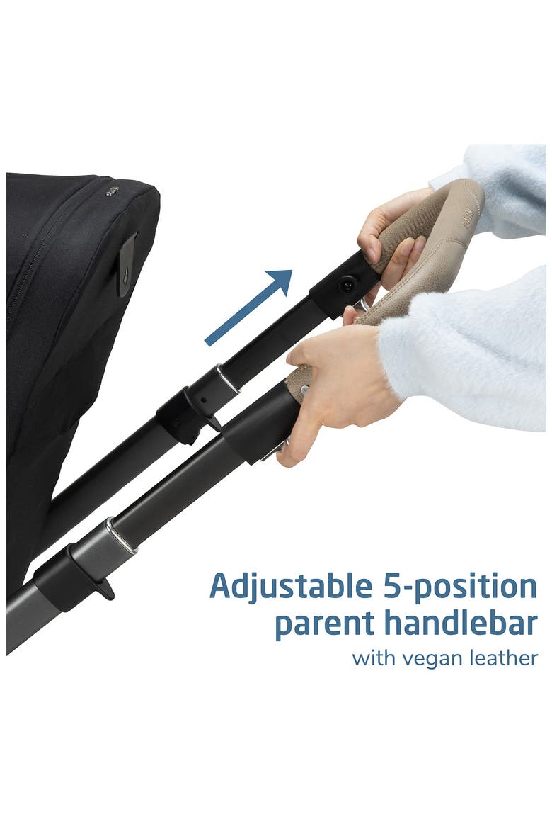 Oxford Modular Stroller, Alternate, color, BLACK