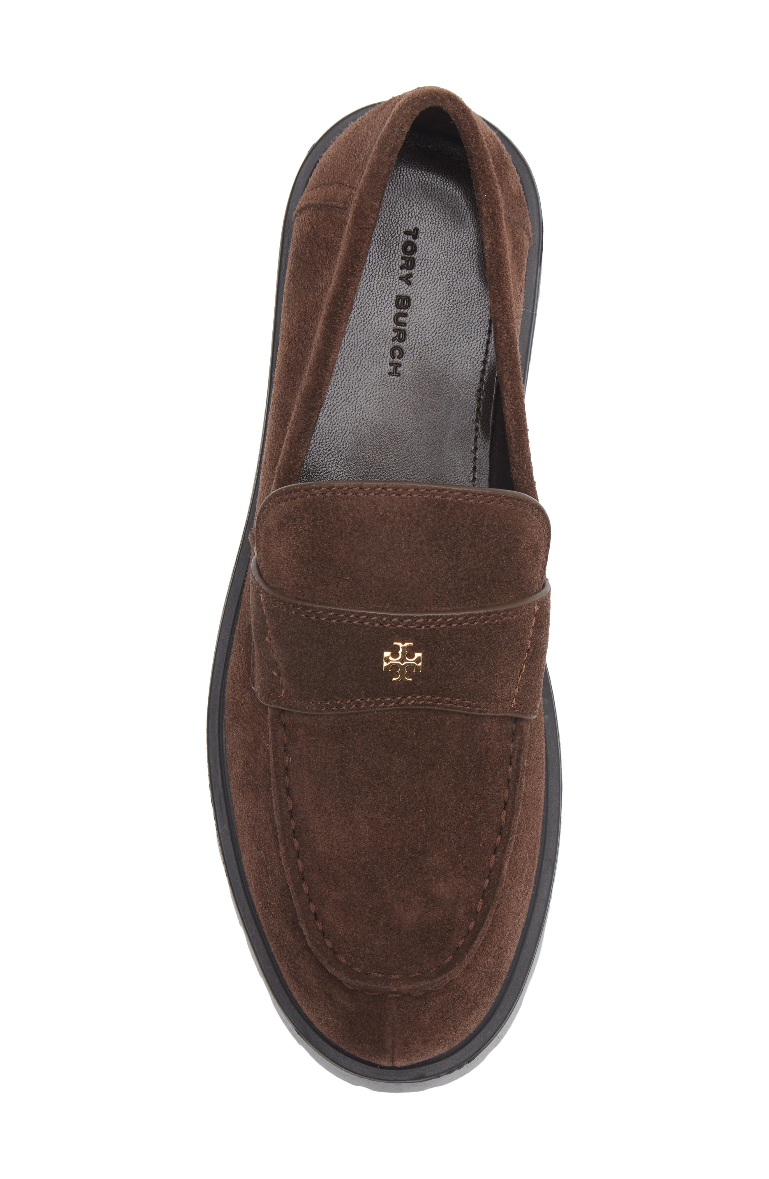 Classic Platform Lug Sole Loafer, Alternate, color, DARK COCOA