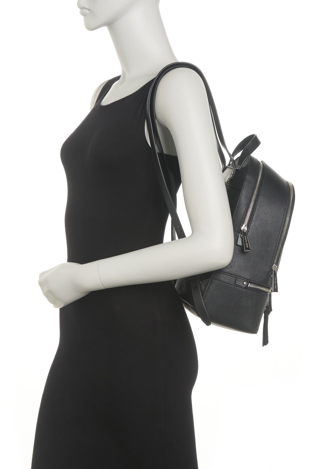 Michael Kors Rhea Medium Zip Backpack, Alternate, color, 