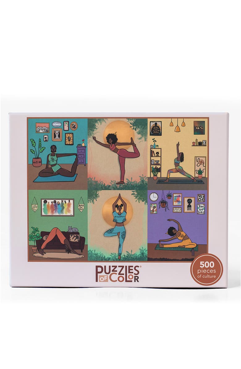 Puzzles of Color Moments of Zen - 500 Piece Puzzle, Main, color, Multi