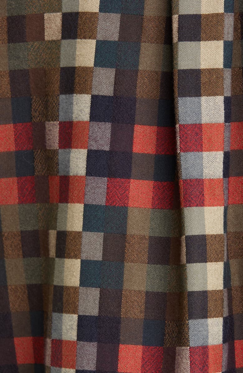 4SDesigns Check Button-Up Shirt Jacket, Alternate, color,