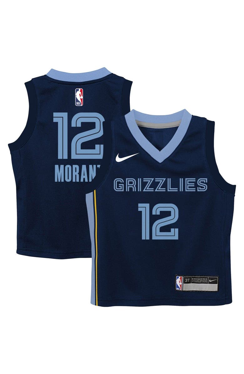 Nike Toddler Nike Ja Morant Navy Memphis Grizzlies Swingman Player Jersey - Icon Edition, Main, color, Navy
