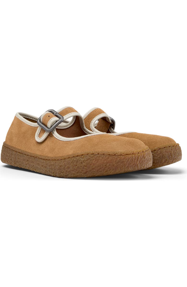 Camper Peu Terreno Mary Jane Flat, Main, color, Medium Brown