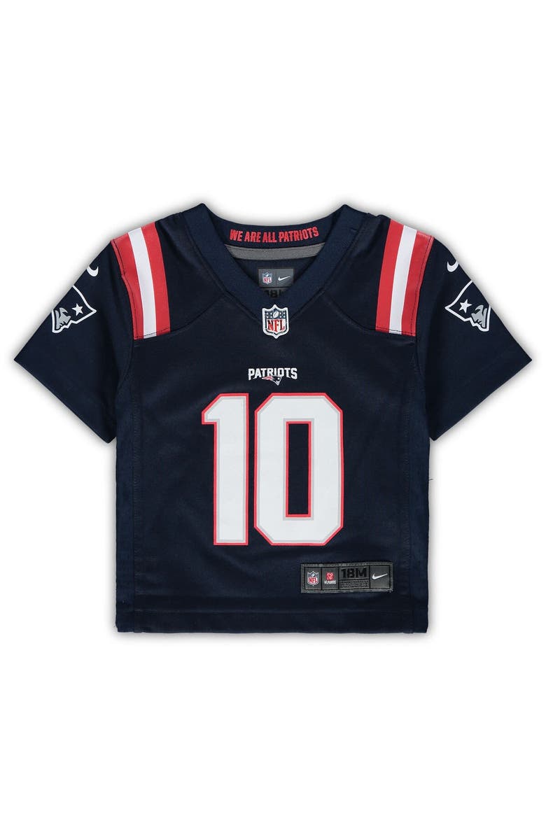 Nike Infant Nike Mac Jones Navy New England Patriots Game Jersey, Alternate, color, Navy