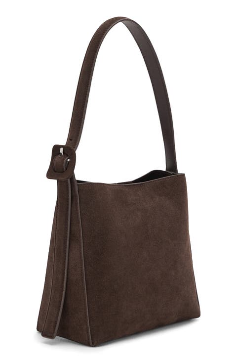 Suede Shopper Bag