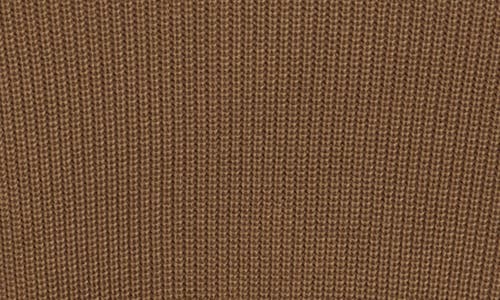 Rag & Bone Curtis Crewneck Cotton Sweater In Brown