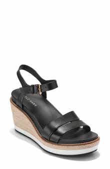 Cole Haan Ronnie Cloudfeel Espadrille Platform Wedge Sandal