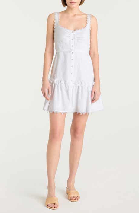 Cinq à Sept Aziza Lace Sleeveless Minidress