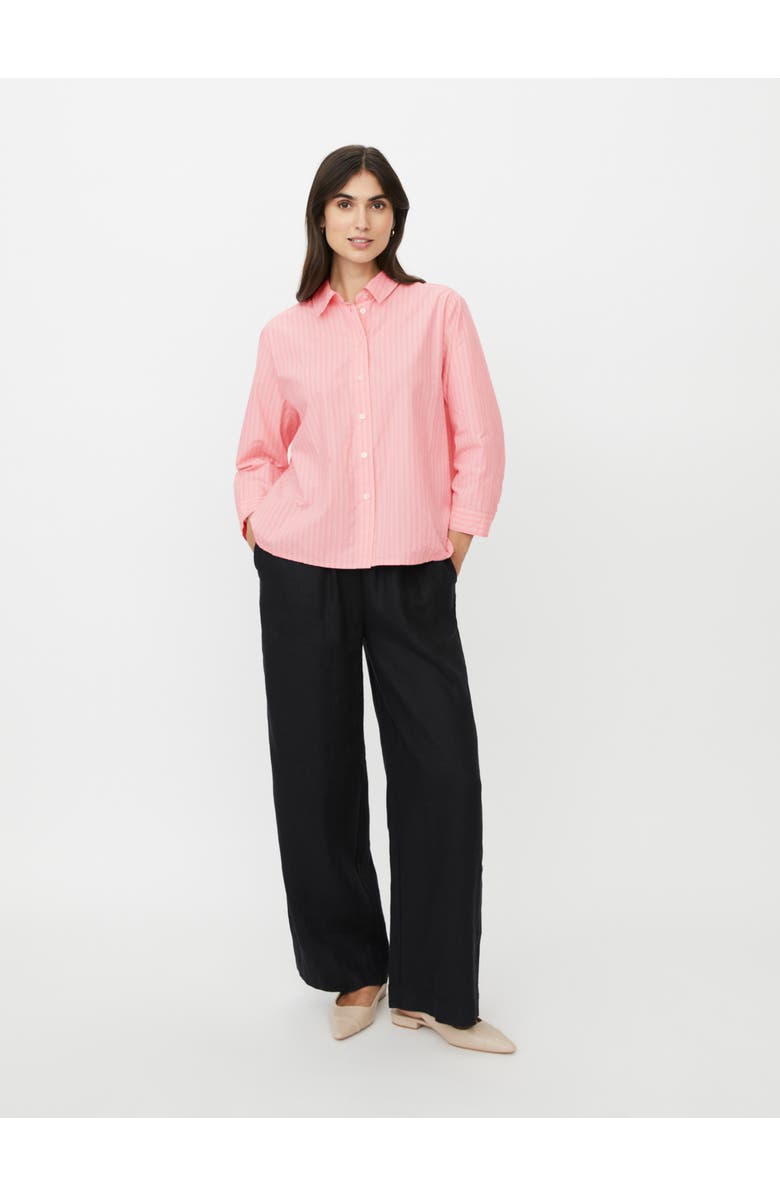 Masai Copenhagen MaIsalina Striped 3/4 Sleeve Shirt, Alternate, color, Rosebloom