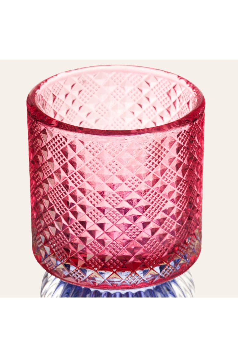 Glass Decorative Object 2 Pcs Set, Alternate, color, Yellow