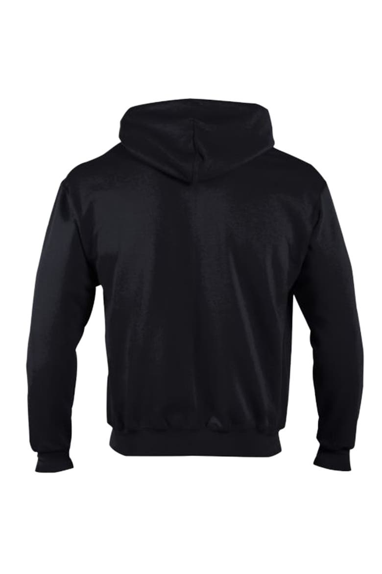 Men's Champion  Black New York Jets Powerblend Fleece Full-Zip Hoodie, Alternate, color, Black