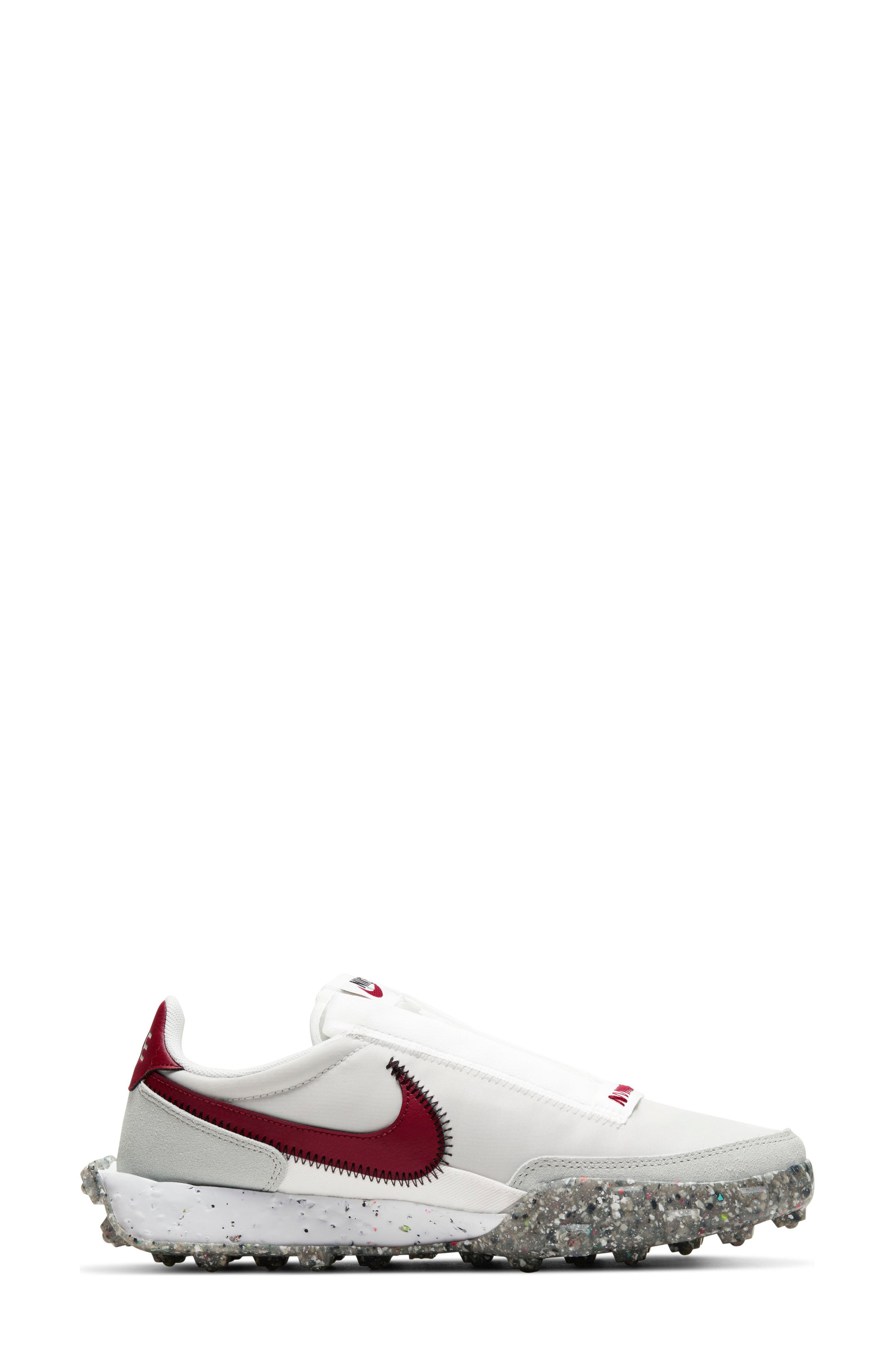Waffle Racer Crater Sneaker, Alternate, color, WHITE/ RED/ PHOTON DUST/ BLACK