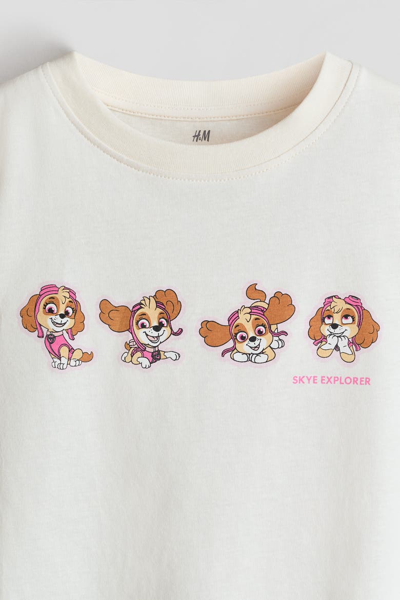 3-pack Printed Jersey Tops, Alternate, color, Light blue/Lilo & Stitch