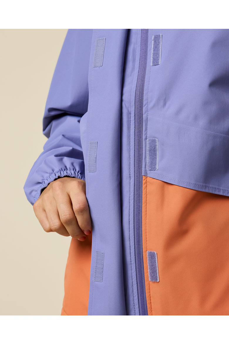 Rayu Rain Jacket - Women's, Alternate, color, Aster and Grapefruit