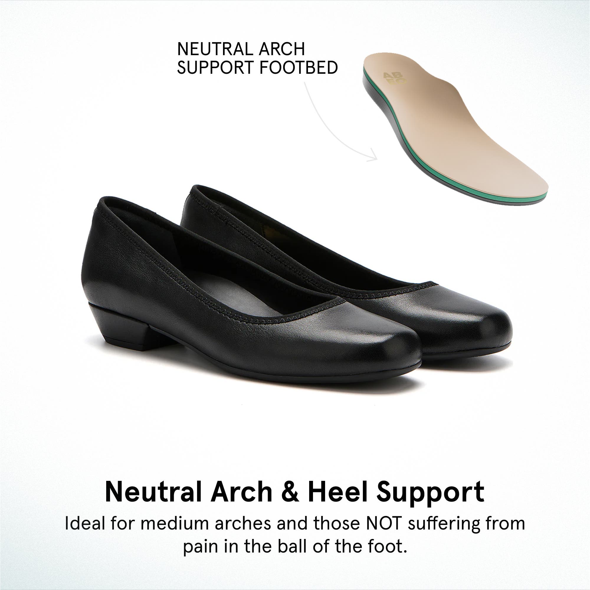 Via Pump, Alternate, color, Black Leather - Regular