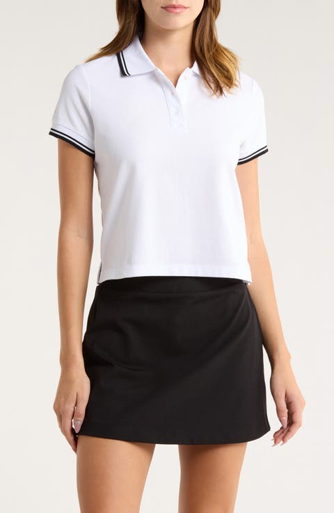 Country Club Polo Top