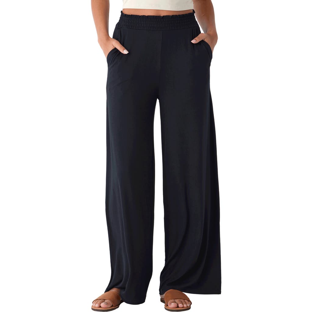 Threads 4 Thought Giselle Wide Leg Pants In Black