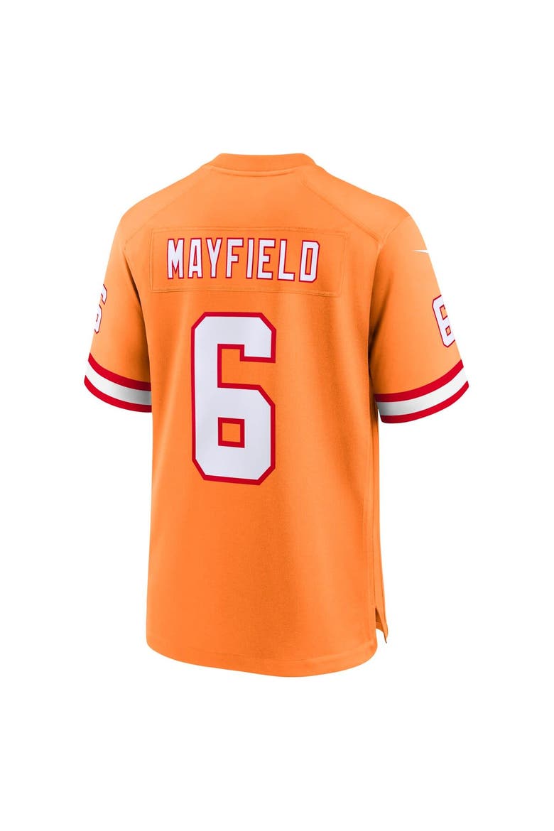 Youth Nike Baker Mayfield Orange Tampa Bay Buccaneers Game Jersey, Alternate, color, Orange