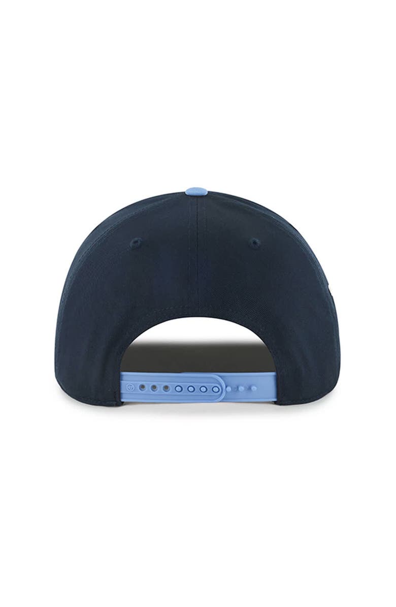 '47 Men's '47 Navy Tampa Bay Rays Dropshadow Rope Hitch Adjustable Hat, Alternate, color, Navy